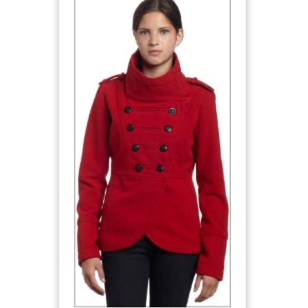 NEVER WORN O'Neill Red Military-style Jacket